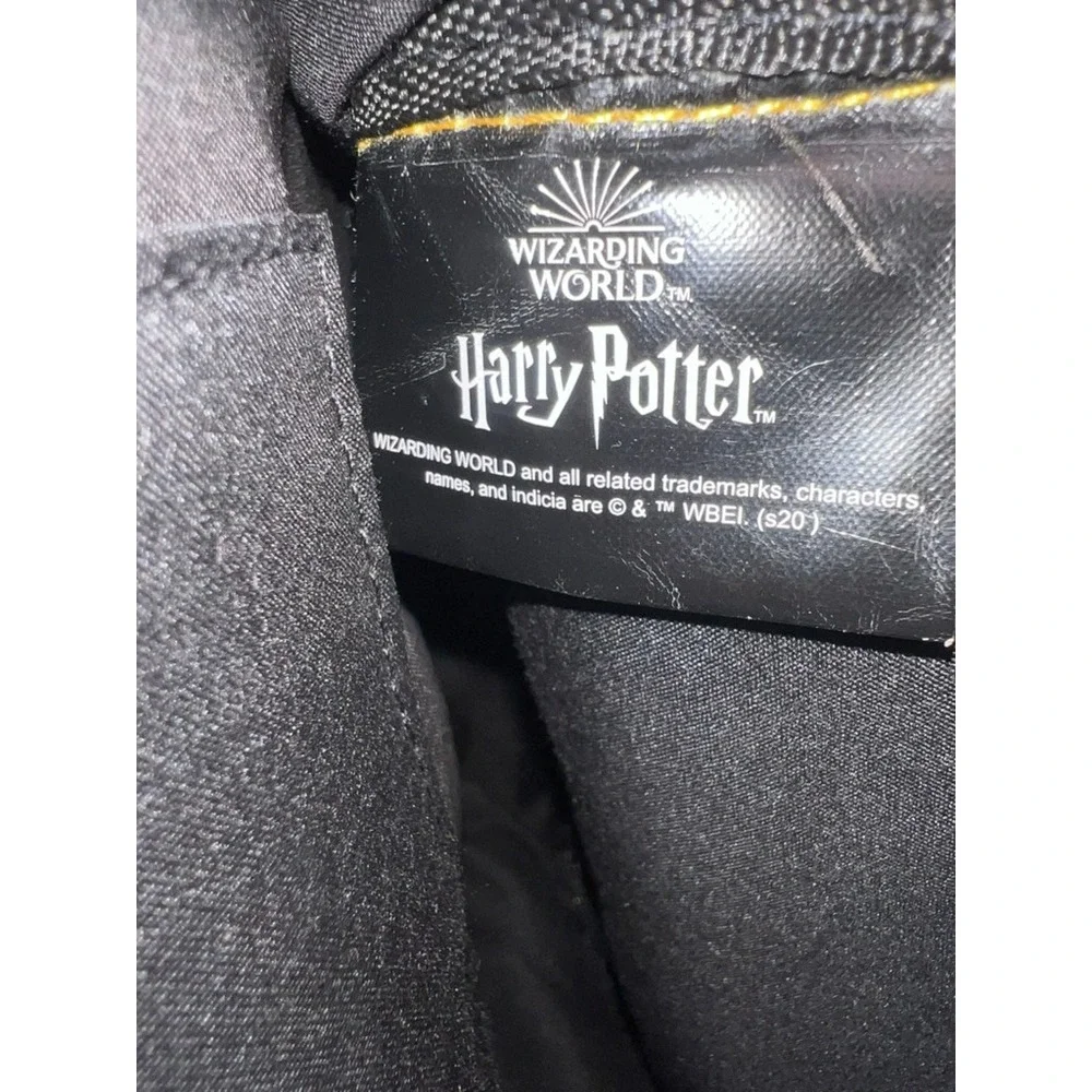 Bioworld Harry Potter Hufflepuff Mini Backpack‎ Bag Yellow Faux Leather Hogwarts